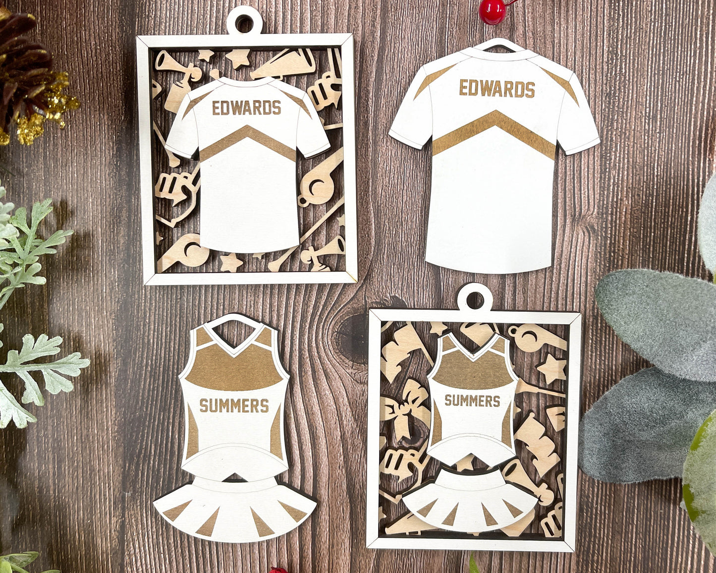 Sports Jersey Ornament-Cheer (Customizable)