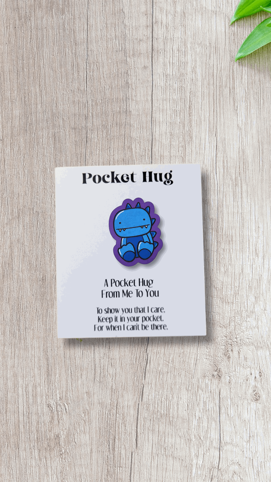 Dinosaur Pocket Hugs (Customizable)
