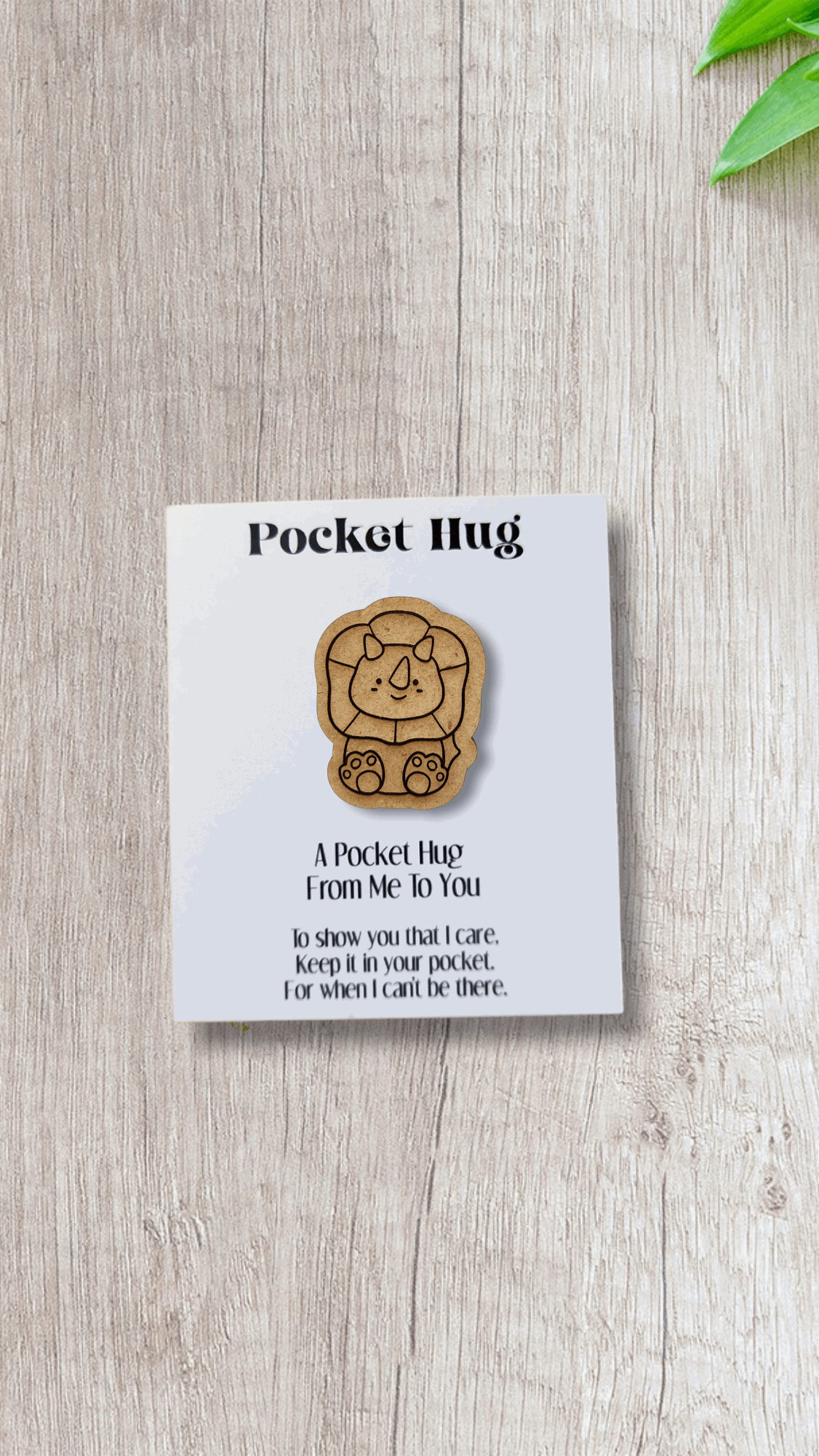 Dinosaur Pocket Hugs (Customizable)