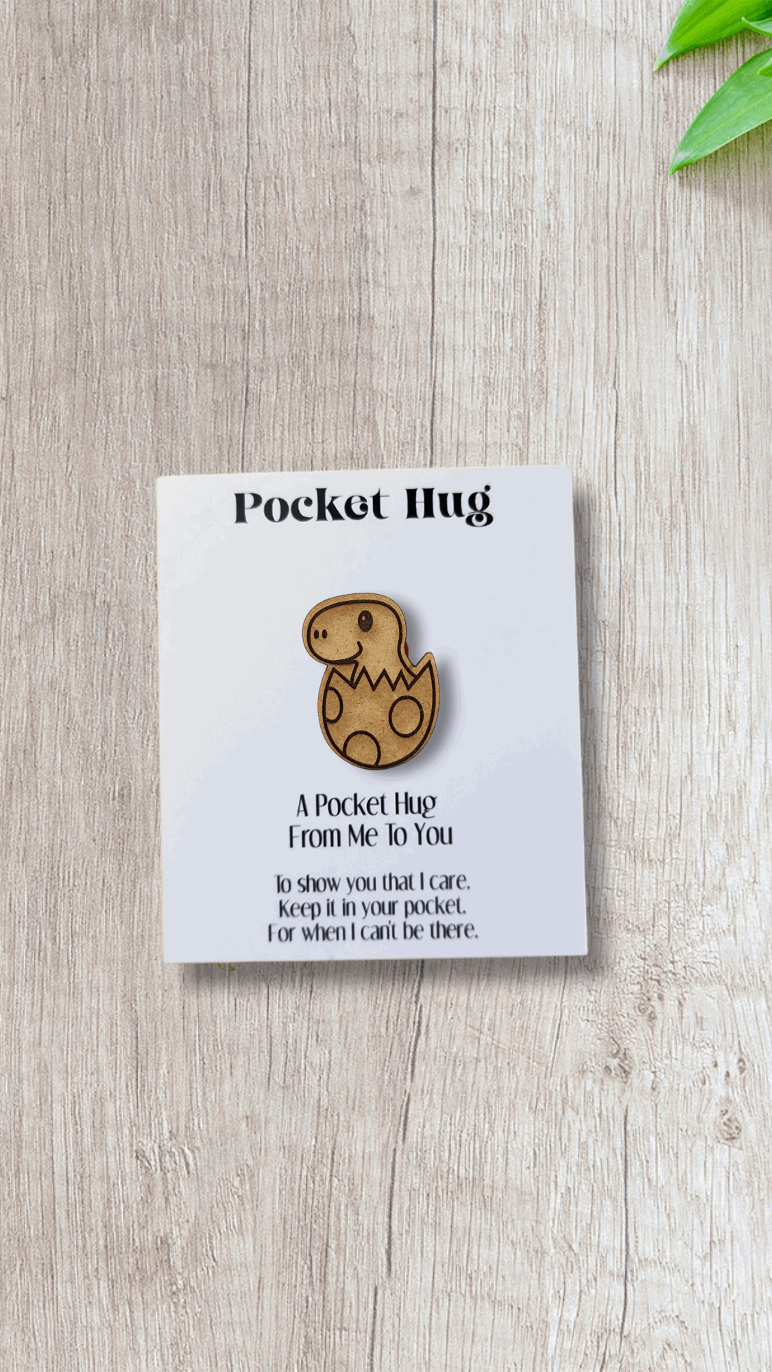 Dinosaur Pocket Hugs (Customizable)