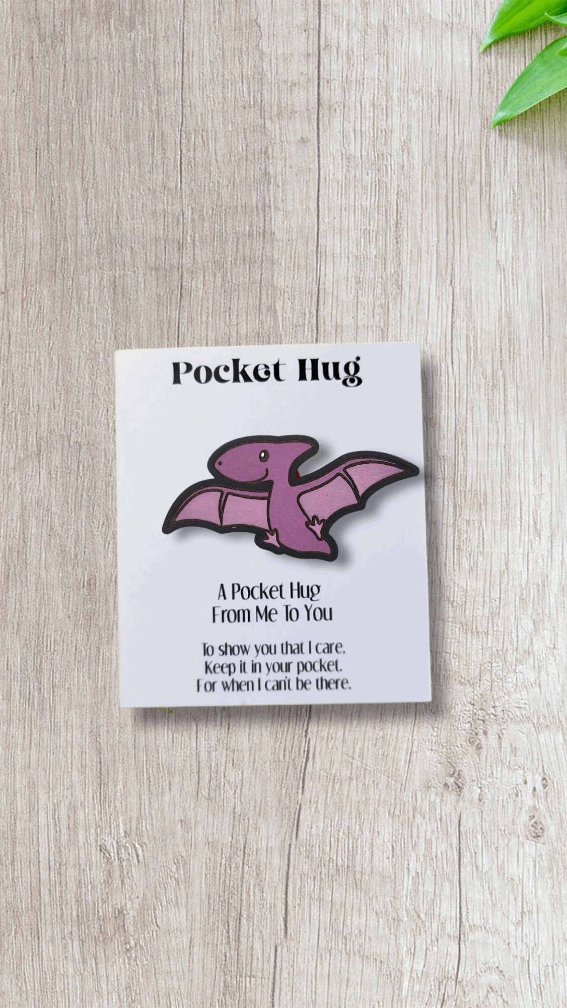 Dinosaur Pocket Hugs (Customizable)