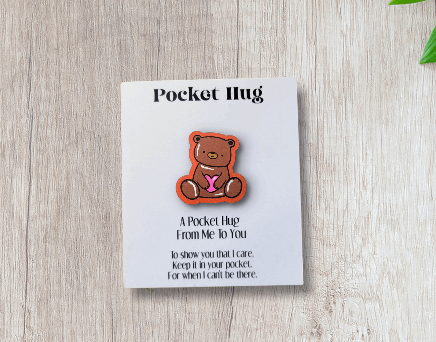 Bear Pocket Hugs (Customizable)
