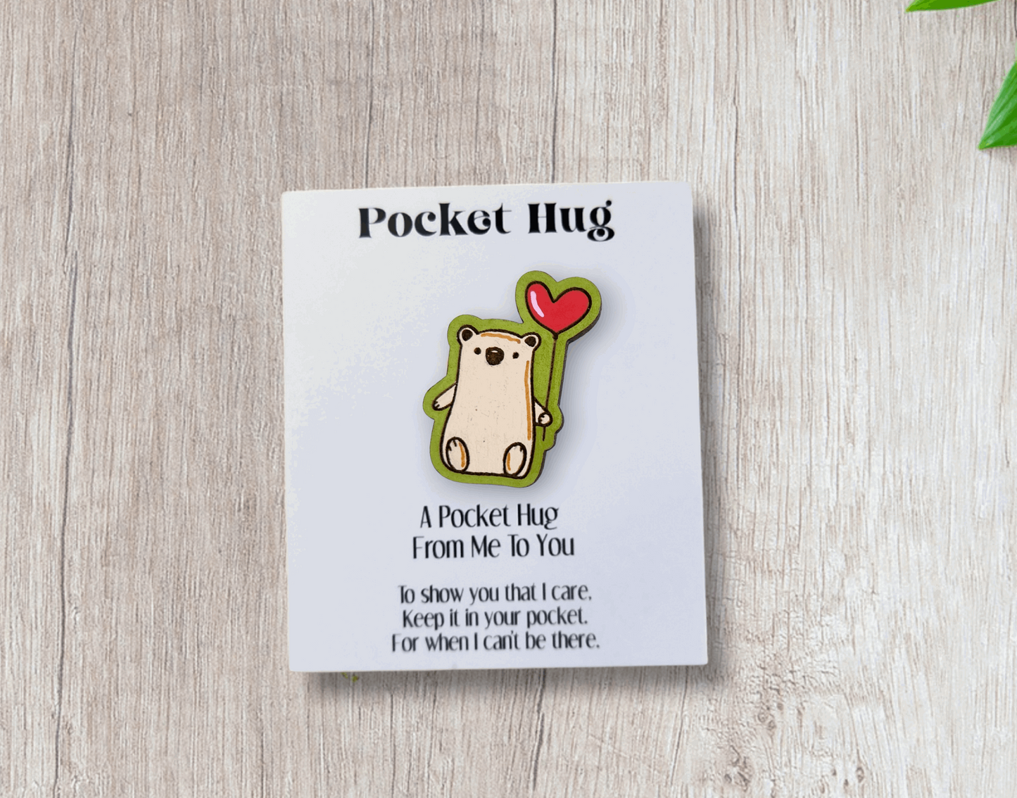 Bear Pocket Hugs (Customizable)