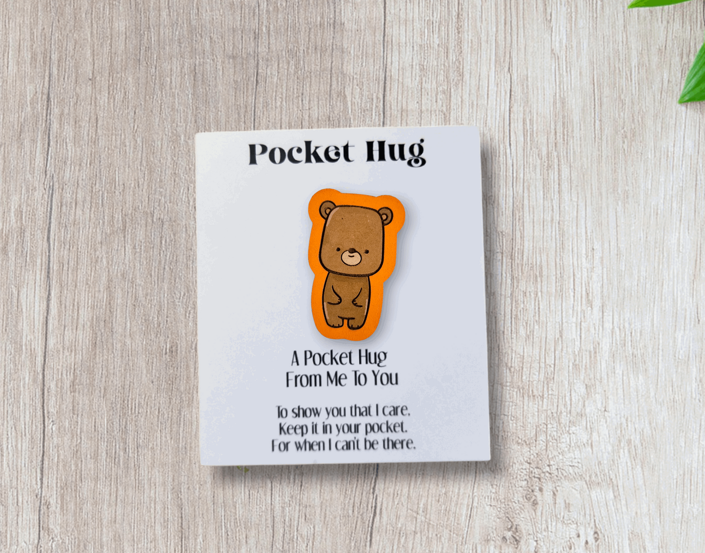 Bear Pocket Hugs (Customizable)