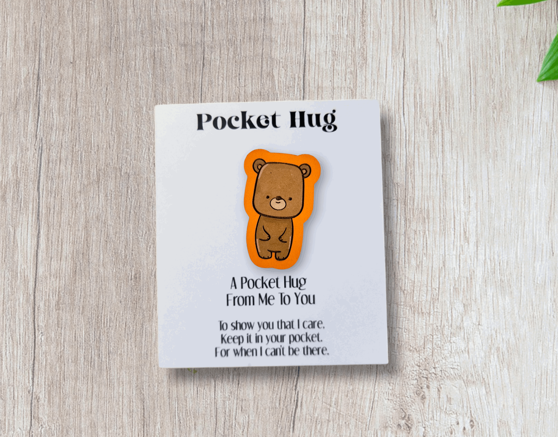 Bear Pocket Hugs (Customizable)