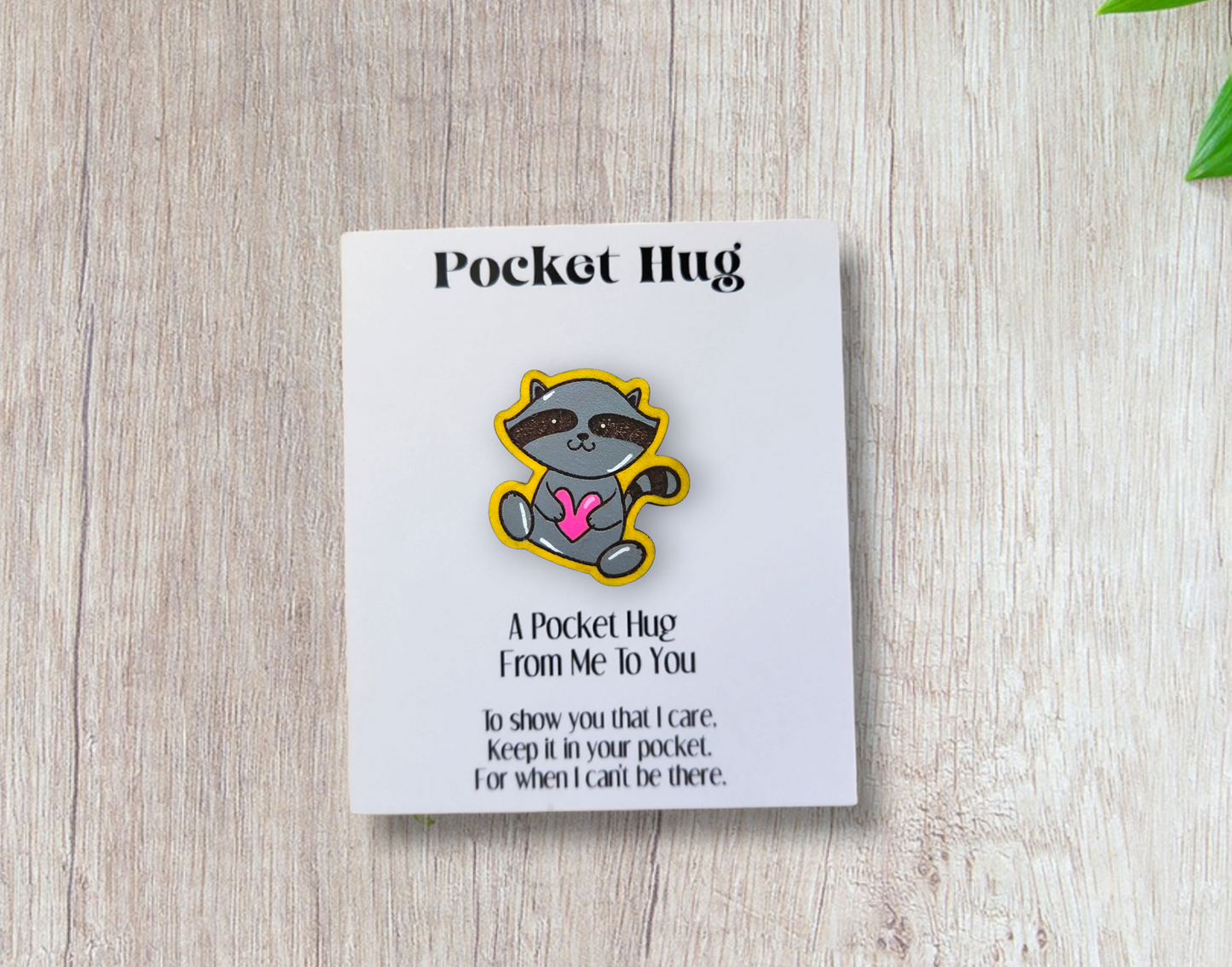 Wildlife Pocket Hugs (Customizable)