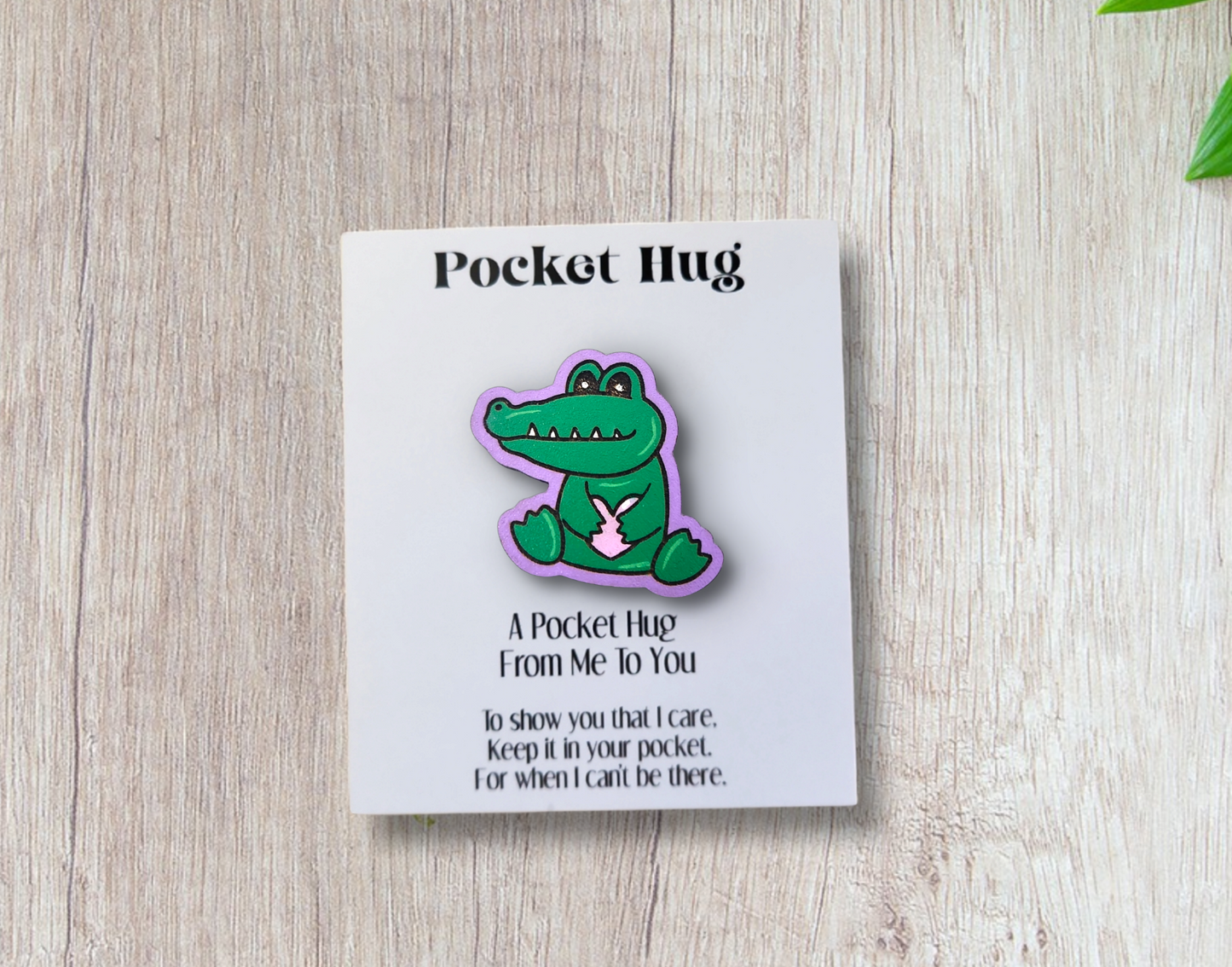 Alligator/Crocodile Pocket Hugs