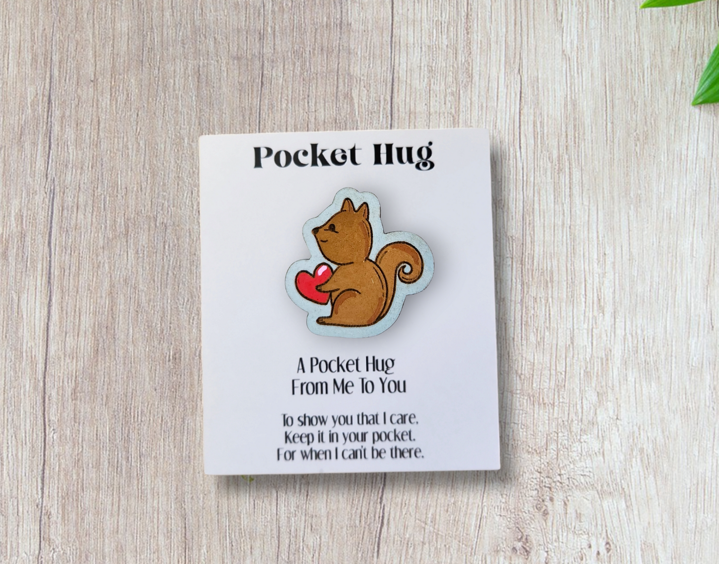 Wildlife Pocket Hugs (Customizable)