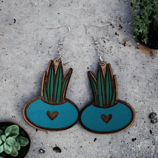Air Plant Earrings