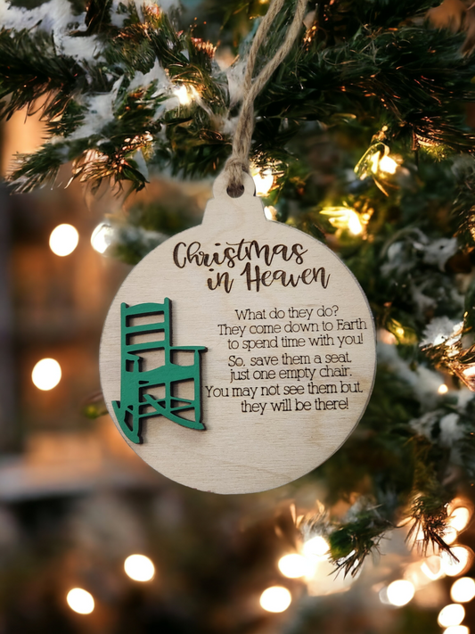 A tribute to those cherished loved ones who are celebrating Christmas in heaven.
