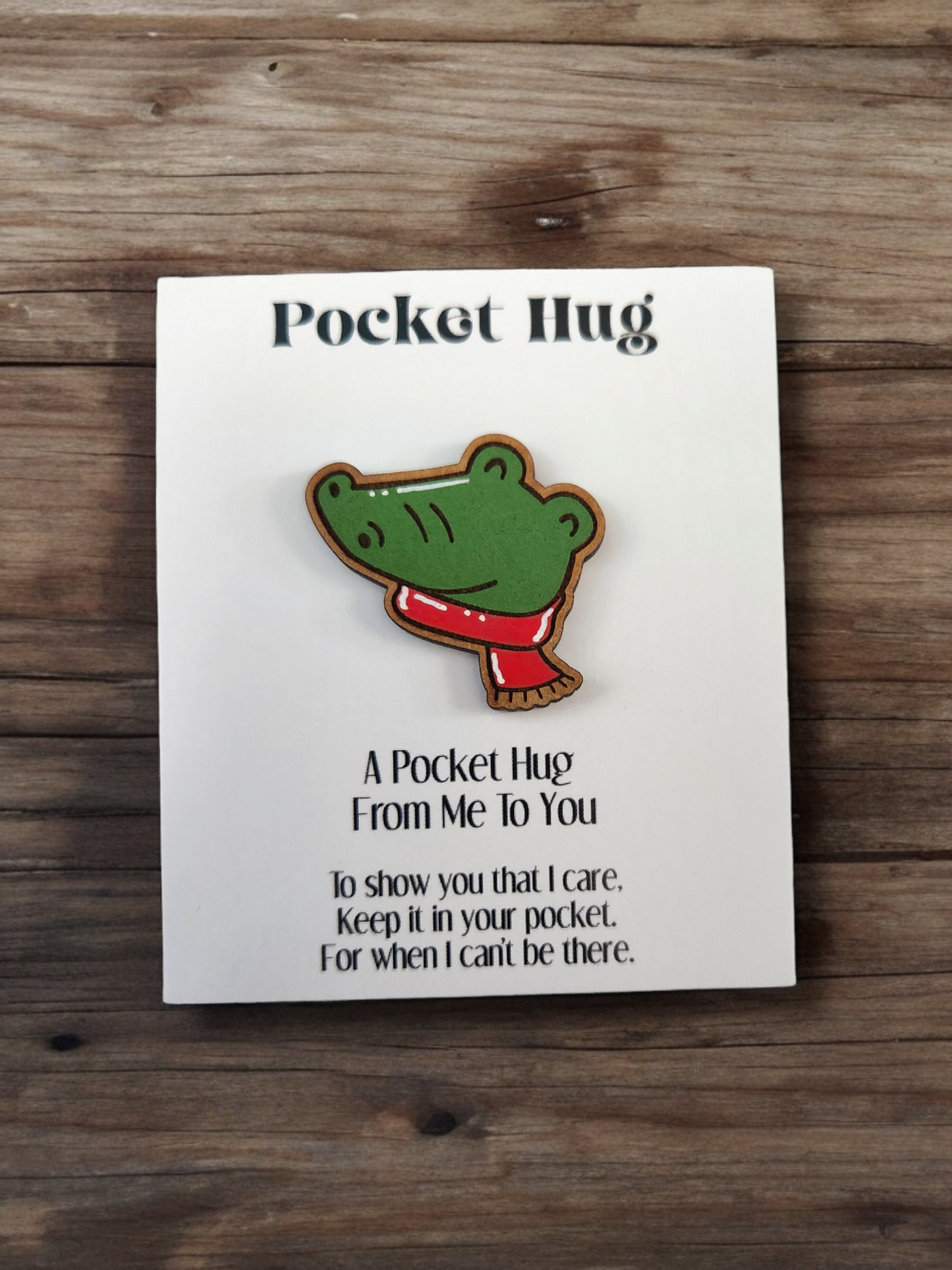 Alligator/Crocodile Pocket Hugs