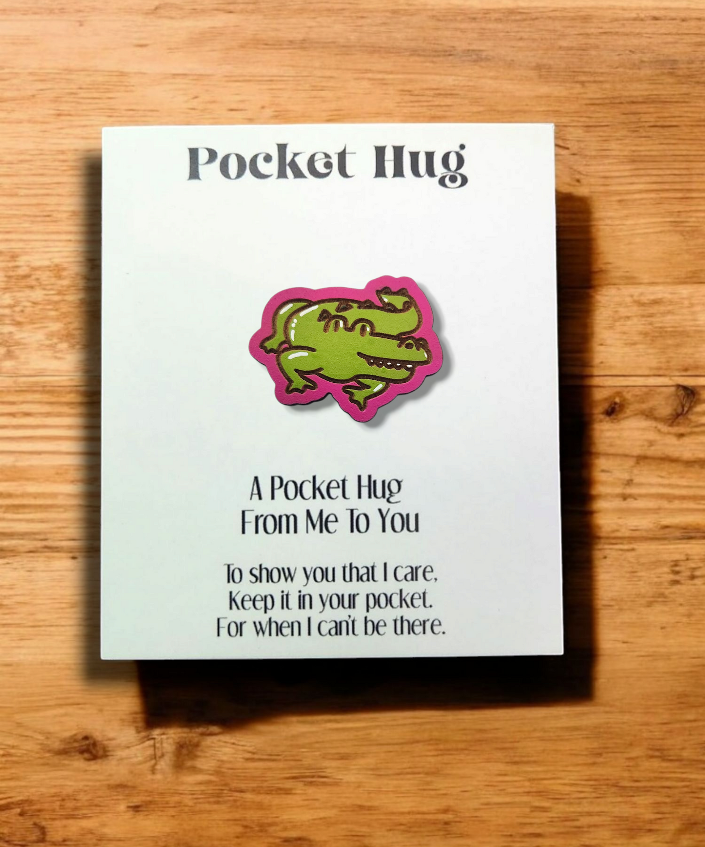 Alligator/Crocodile Pocket Hugs