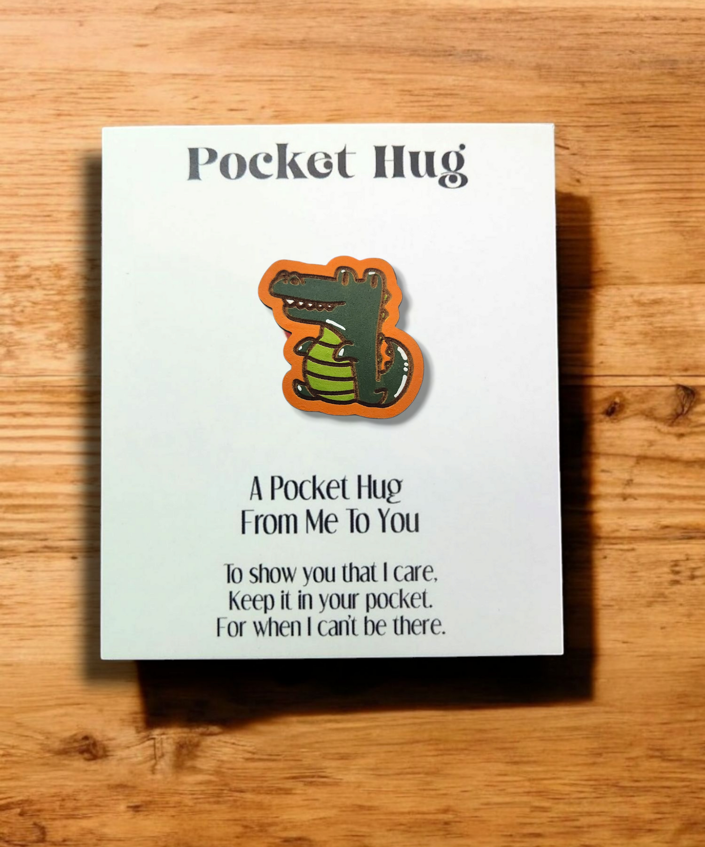 Alligator/Crocodile Pocket Hugs