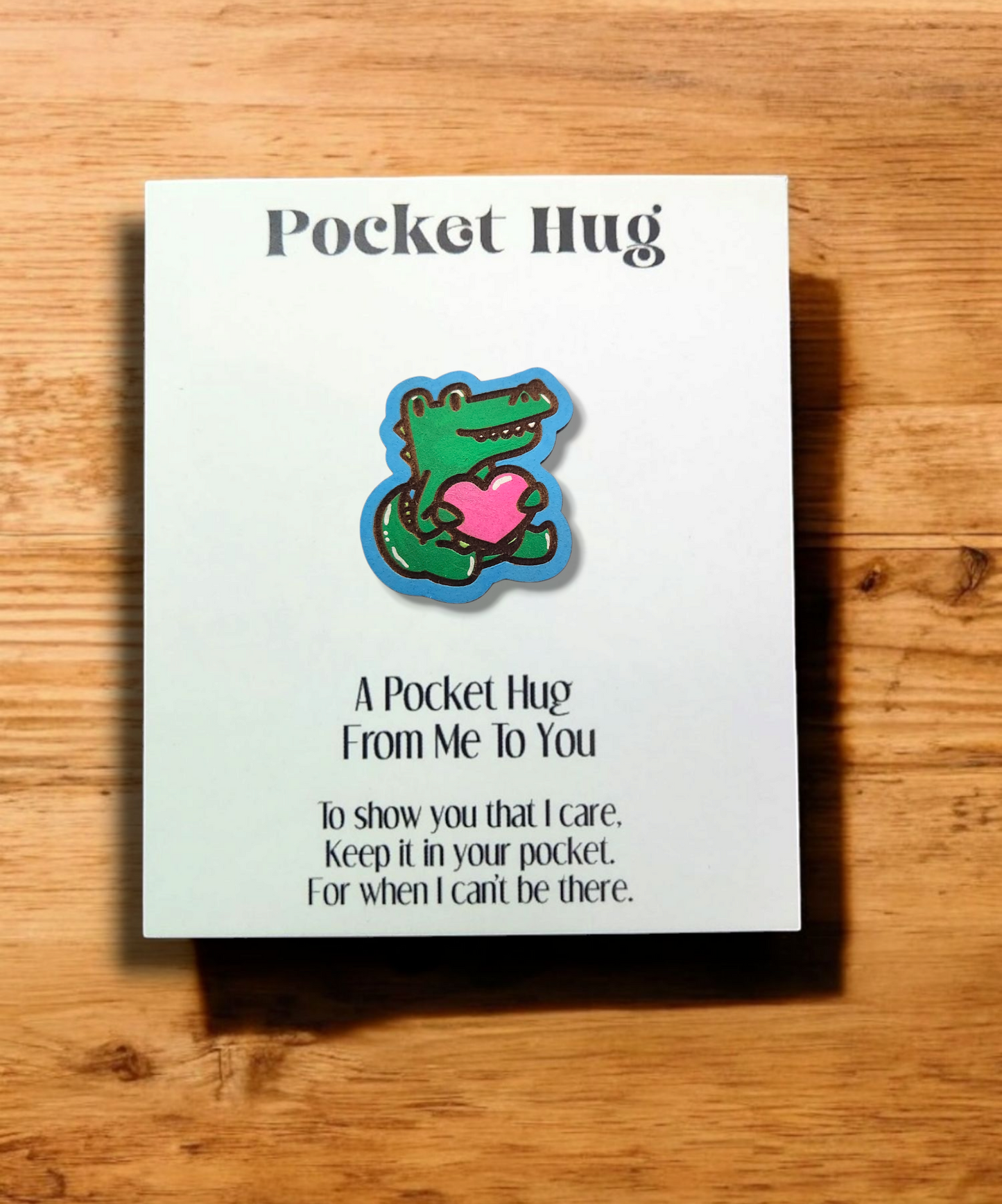 Alligator/Crocodile Pocket Hugs
