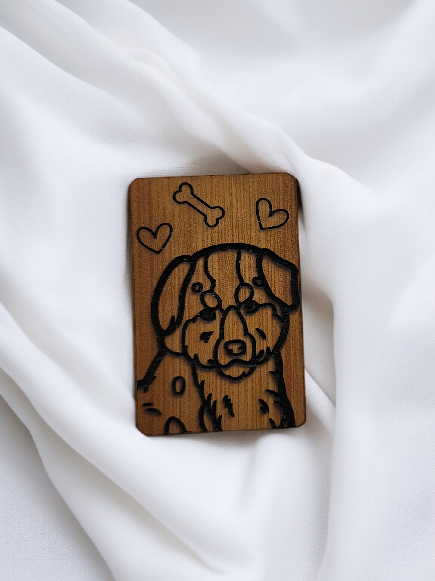 🐾 Stylish Dog Breed Hair Clips – Hand-Painted & Engraved Just for You! 🐾