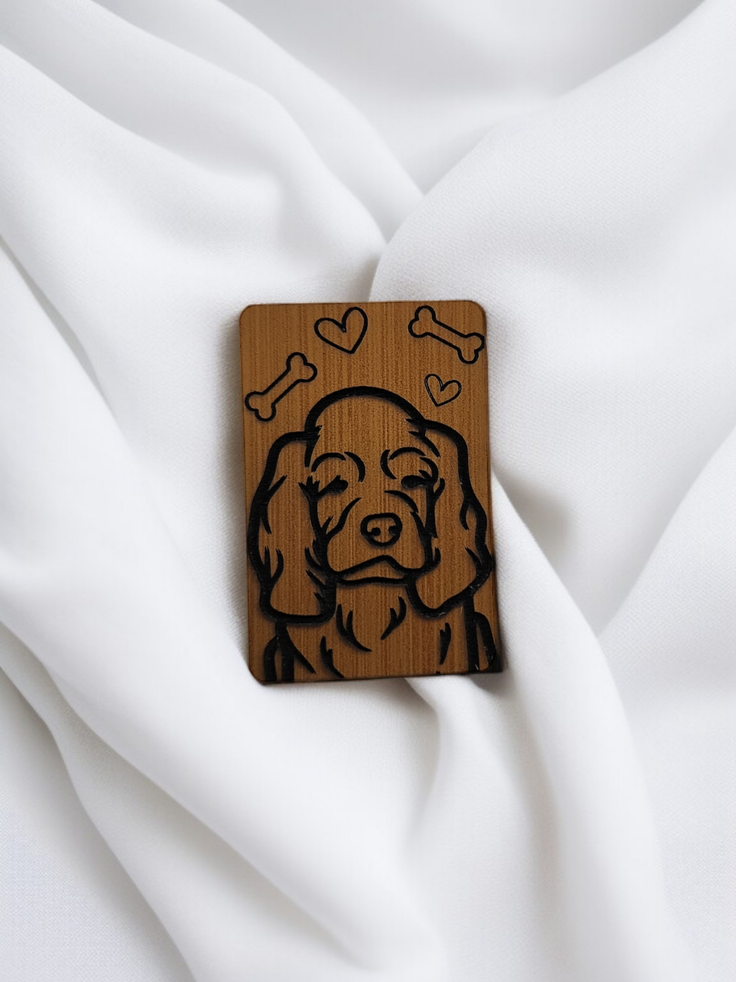 🐾 Stylish Dog Breed Hair Clips – Hand-Painted & Engraved Just for You! 🐾