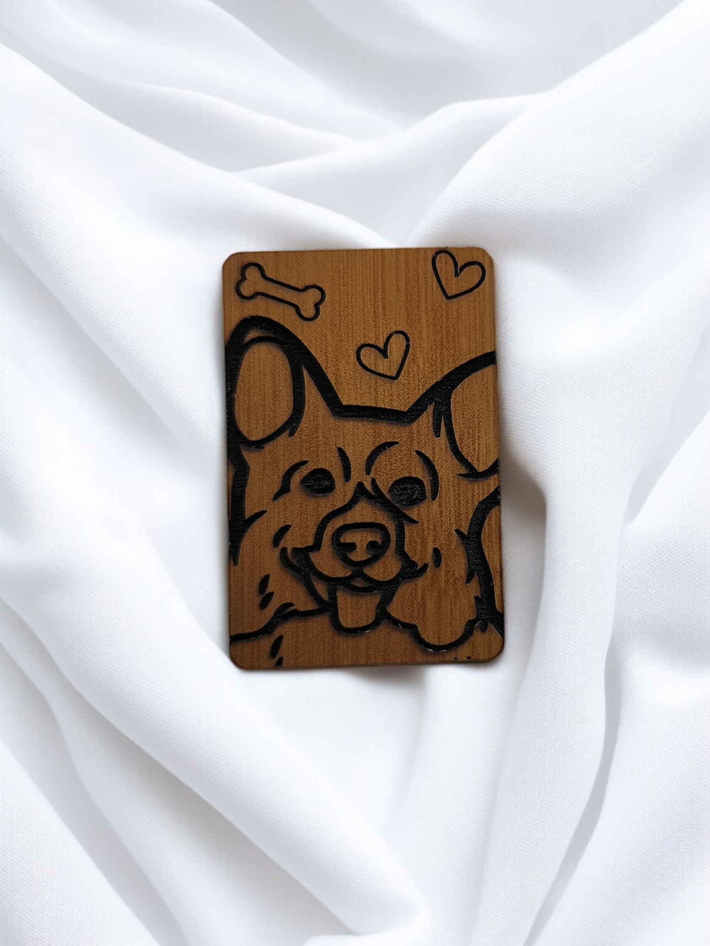 🐾 Stylish Dog Breed Hair Clips – Hand-Painted & Engraved Just for You! 🐾