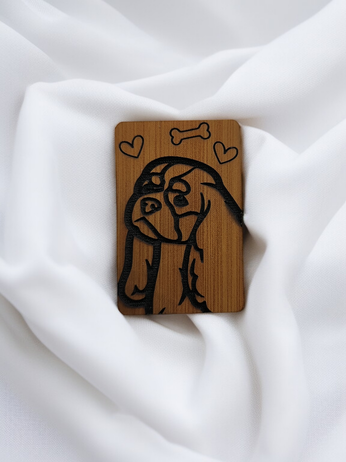 🐾 Stylish Dog Breed Hair Clips – Hand-Painted & Engraved Just for You! 🐾