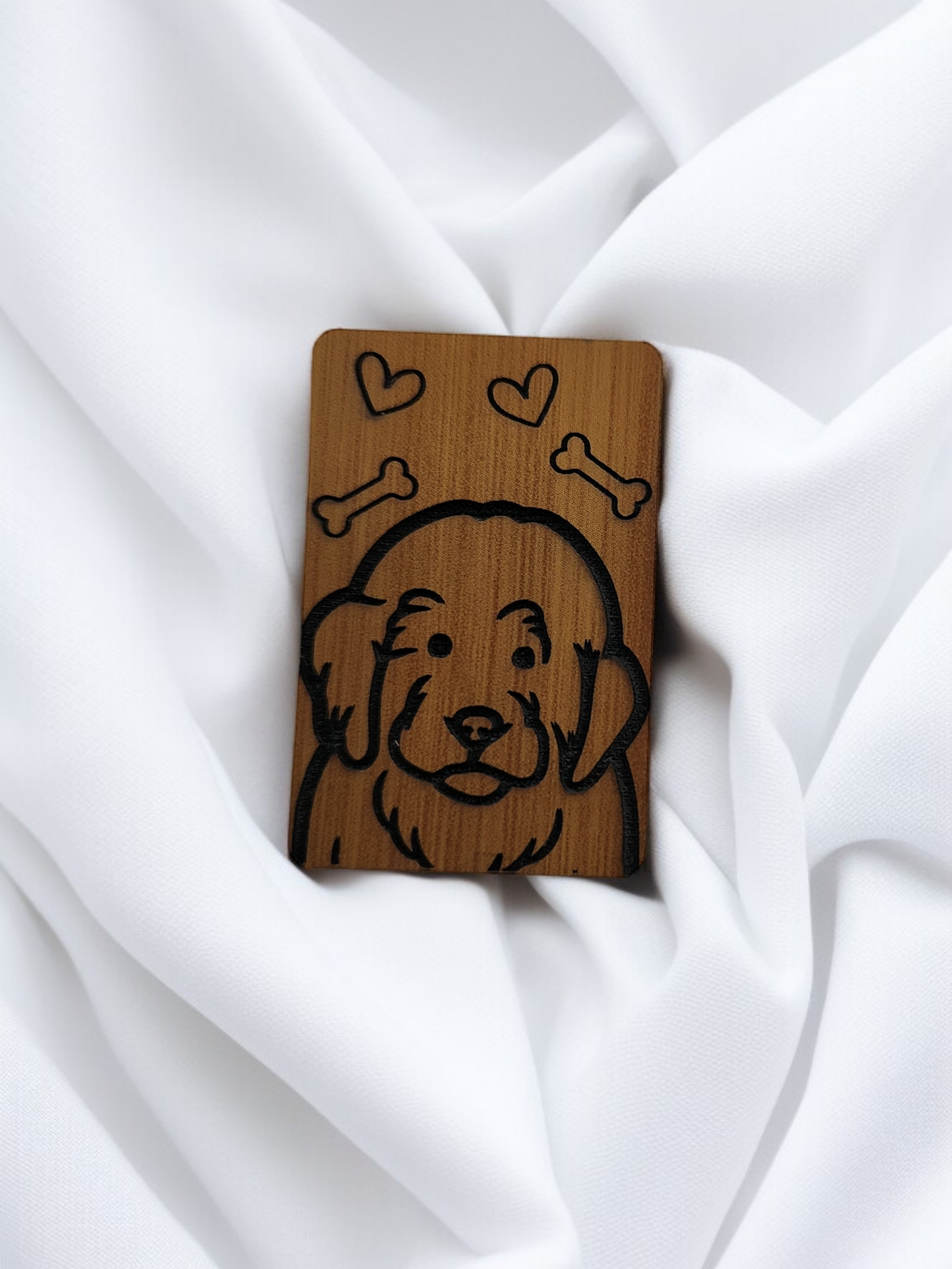 🐾 Stylish Dog Breed Hair Clips – Hand-Painted & Engraved Just for You! 🐾