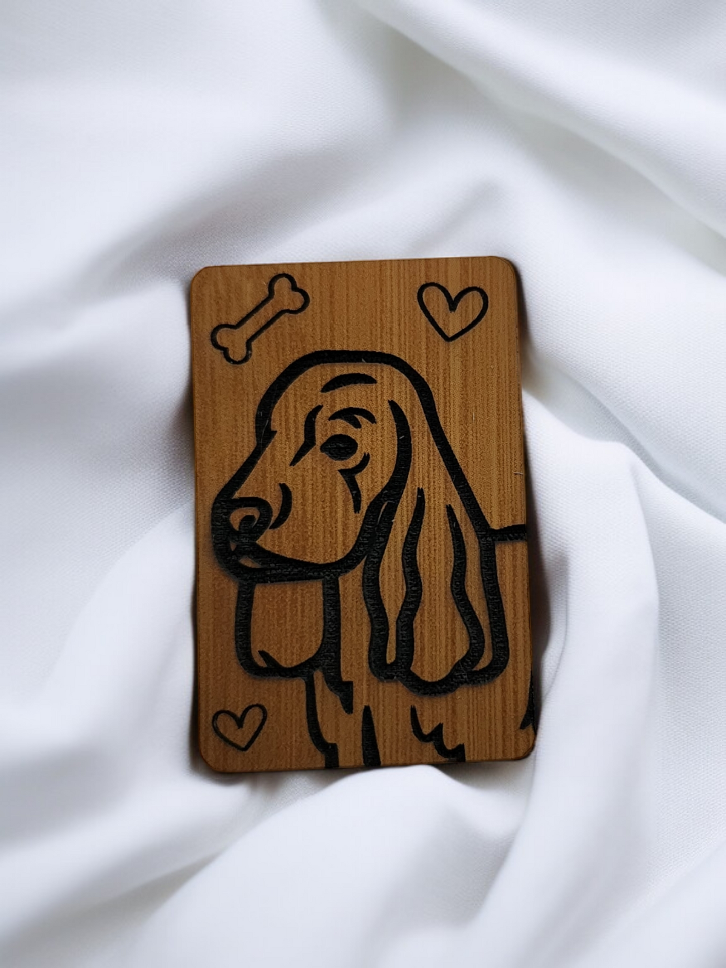🐾 Stylish Dog Breed Hair Clips – Hand-Painted & Engraved Just for You! 🐾