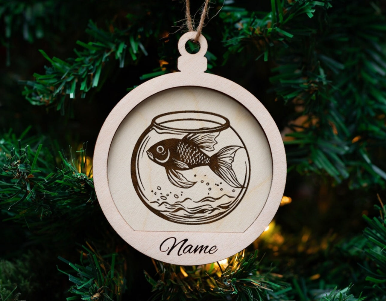 Transform Your Home into an Exotic Oasis! Introducing Our Handmade, Engraved Wooden Pet Ornaments.