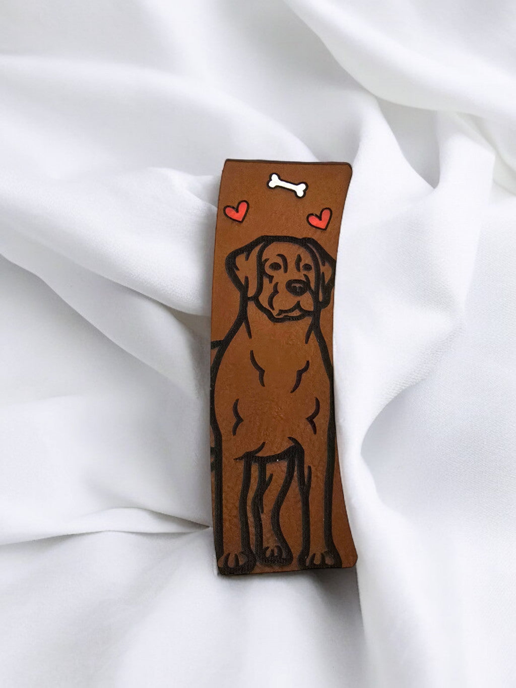 🐾 Stylish Dog Breed Hair Clips – Hand-Painted & Engraved Just for You! 🐾