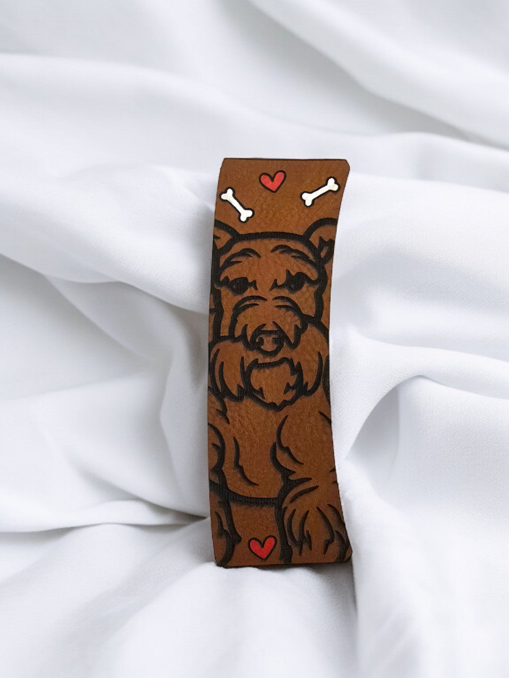 🐾 Stylish Dog Breed Hair Clips – Hand-Painted & Engraved Just for You! 🐾