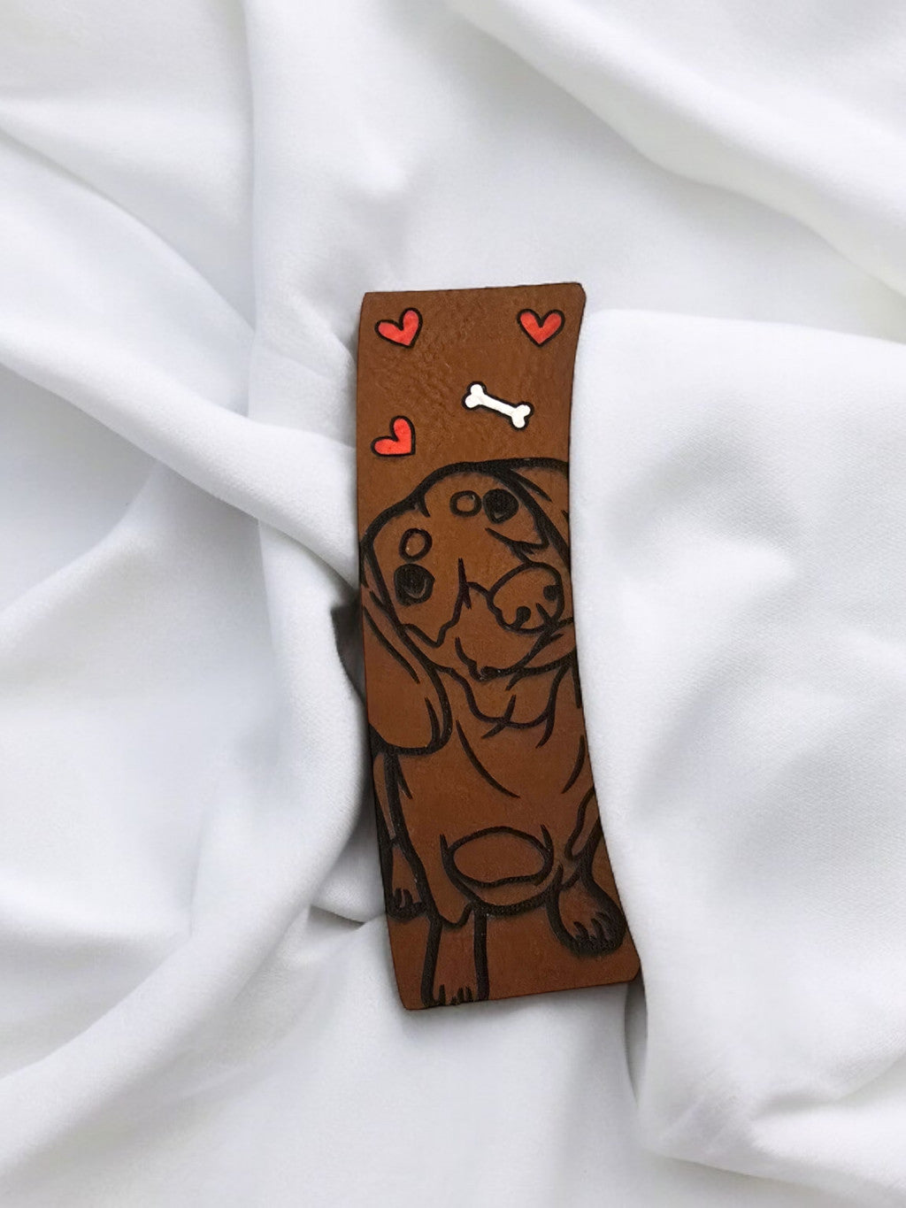🐾 Stylish Dog Breed Hair Clips – Hand-Painted & Engraved Just for You! 🐾