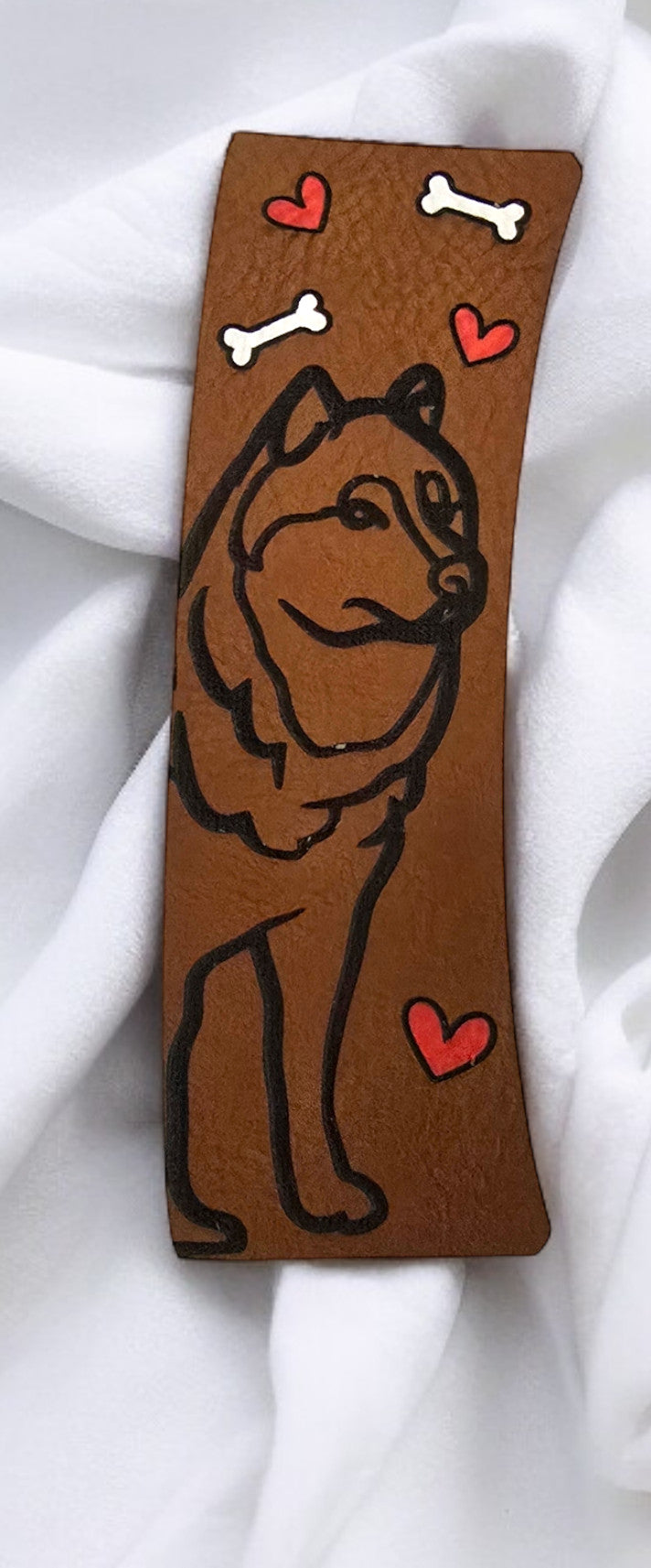 🐾 Stylish Dog Breed Hair Clips – Hand-Painted & Engraved Just for You! 🐾