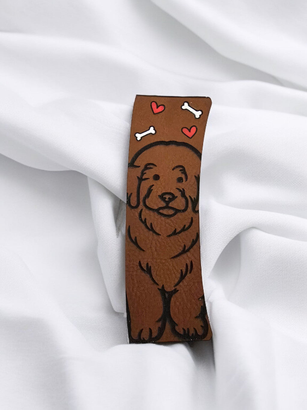 🐾 Stylish Dog Breed Hair Clips – Hand-Painted & Engraved Just for You! 🐾