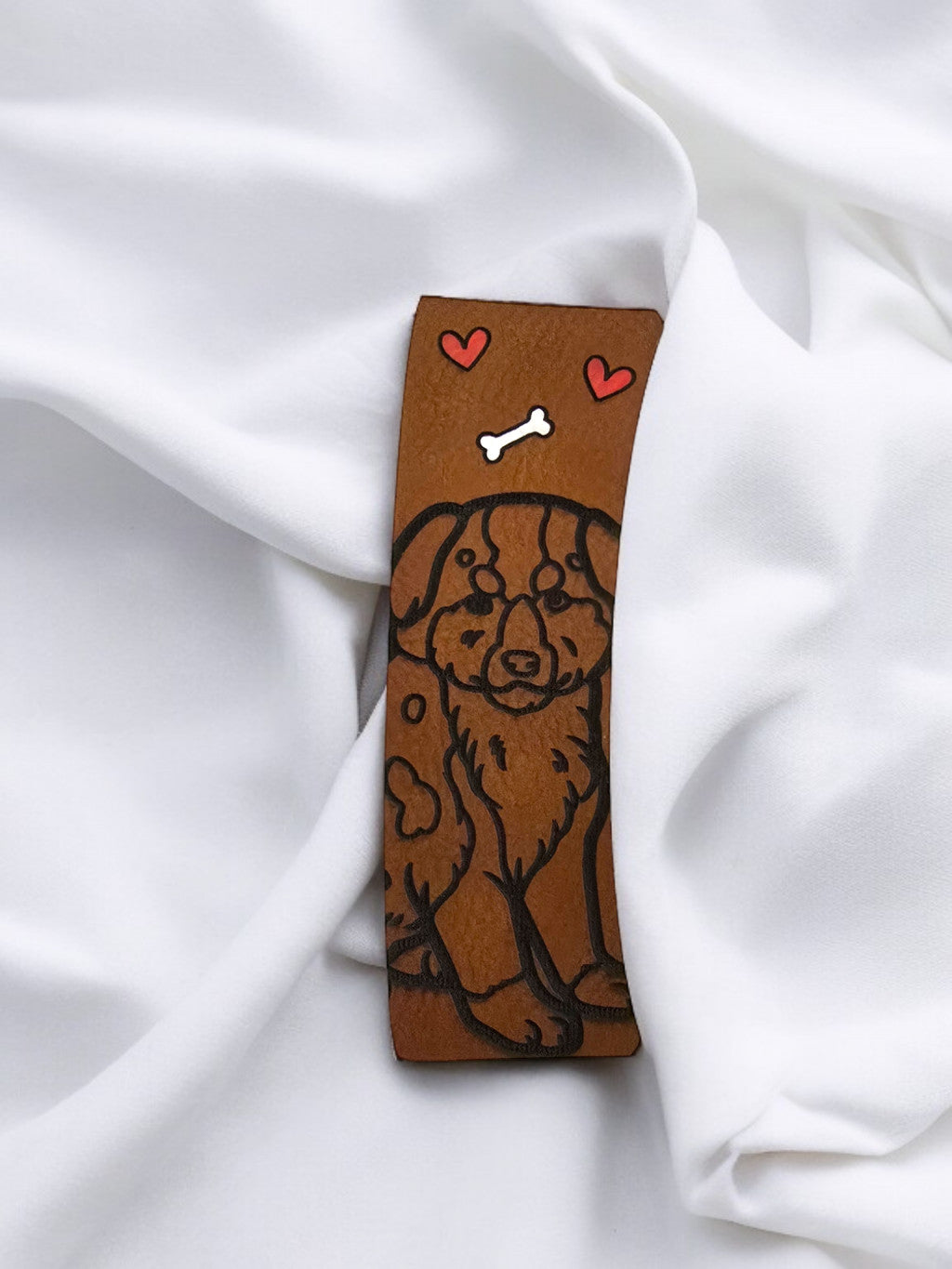 🐾 Stylish Dog Breed Hair Clips – Hand-Painted & Engraved Just for You! 🐾