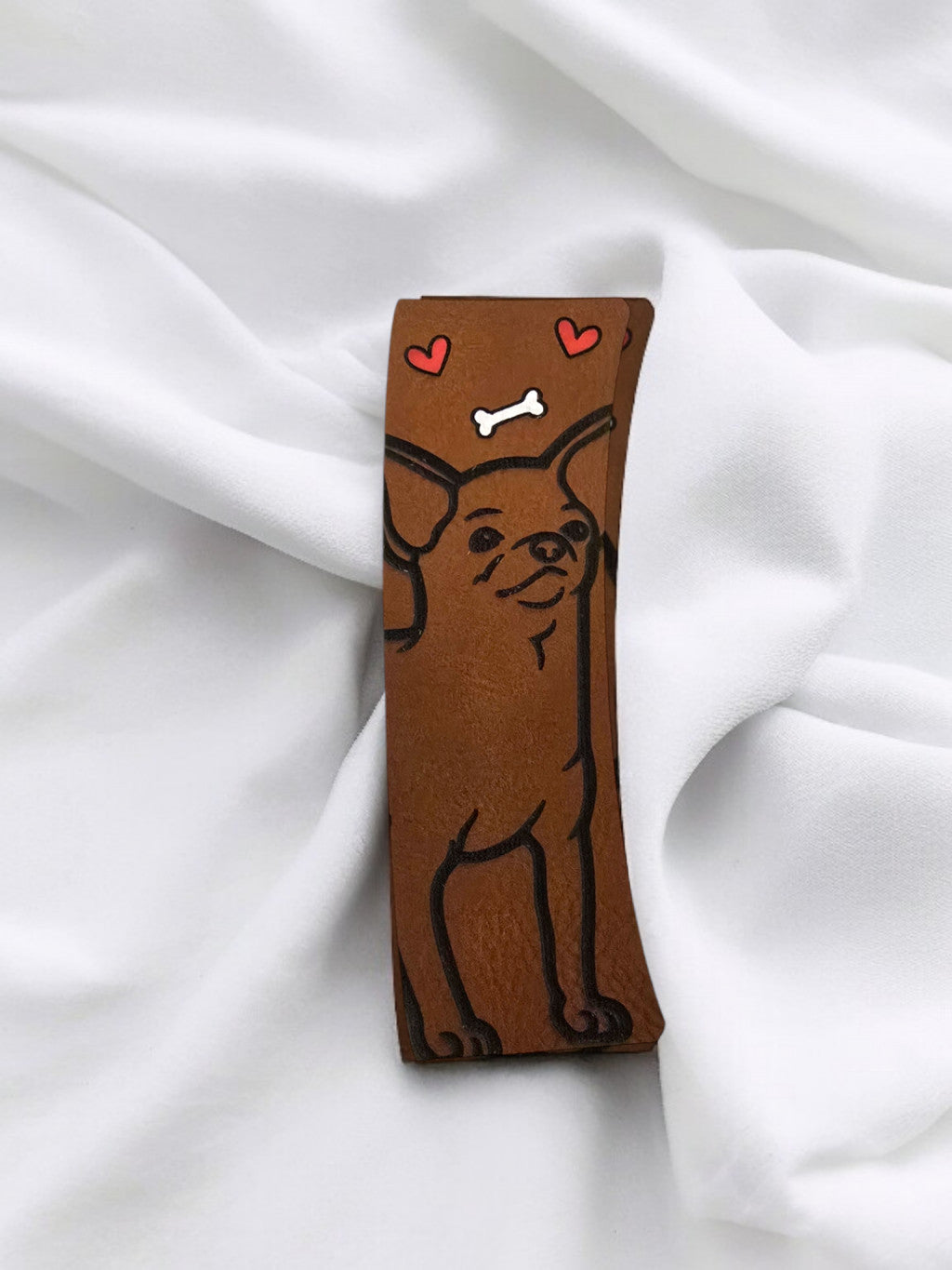 🐾 Stylish Dog Breed Hair Clips – Hand-Painted & Engraved Just for You! 🐾