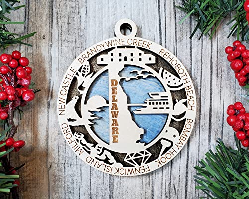 US State Ornaments (Customizable)