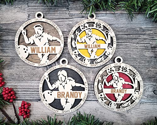 Sport Series Ornaments (Customizable)