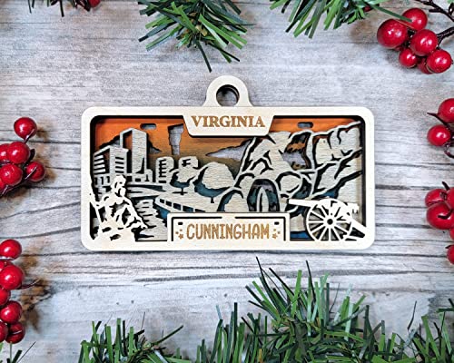 State Plate Ornament (Customizable)