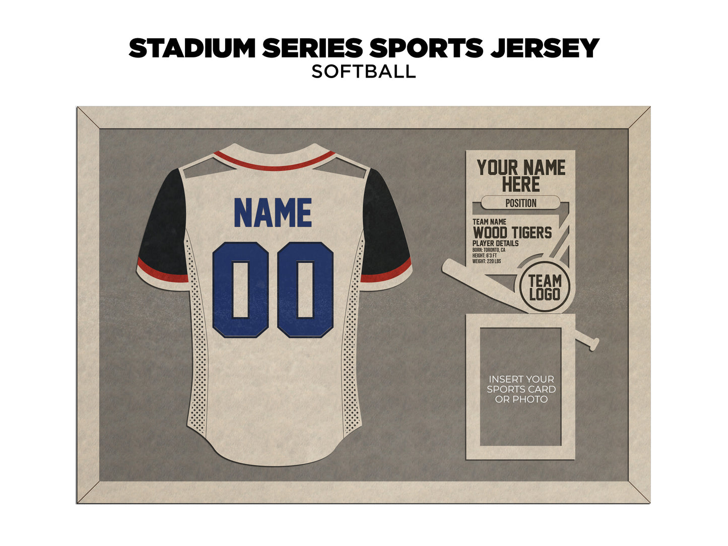 Stadium Series Jersey-Softball (Customizable)