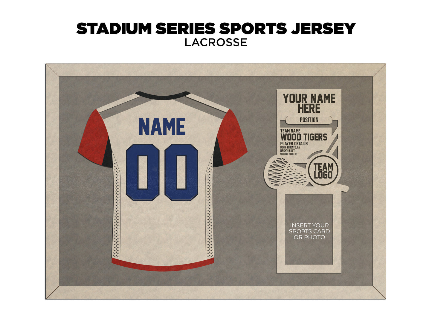 Stadium Series Jersey-Lacrosse (Customizable)