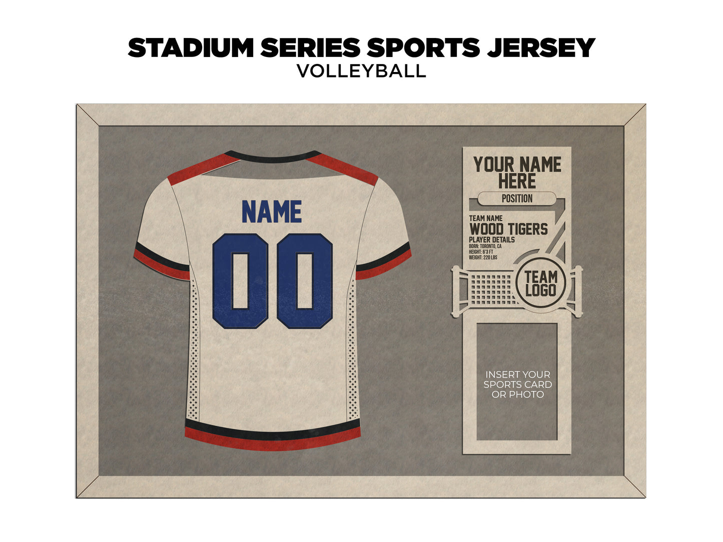 Stadium Series Jersey-Volleyball (Customizable)