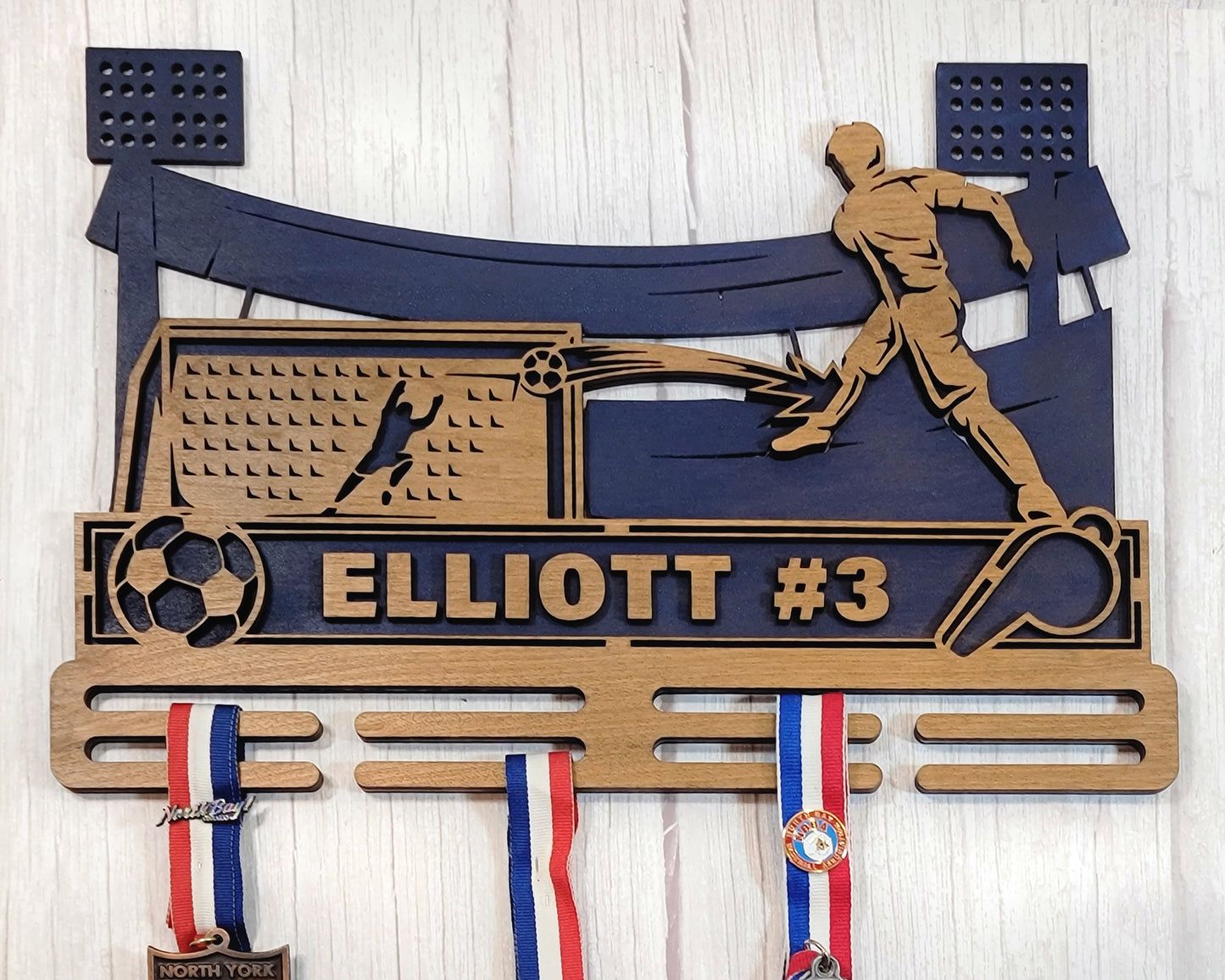 Stadium Series Sports Medal Holder (Customizable)