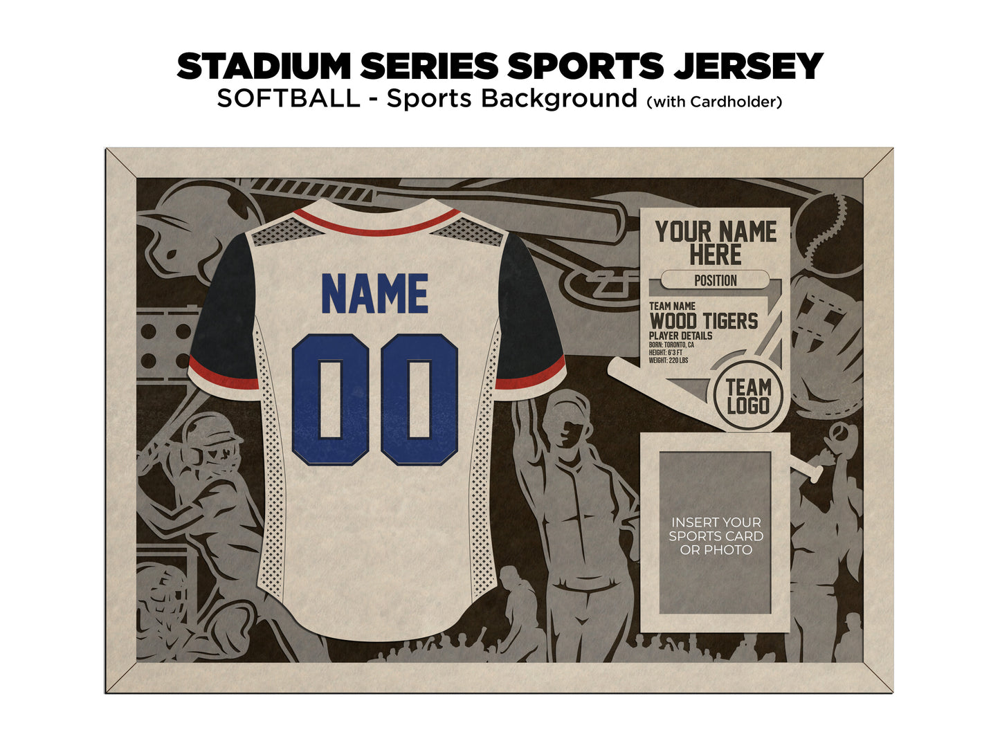 Stadium Series Jersey-Softball (Customizable)