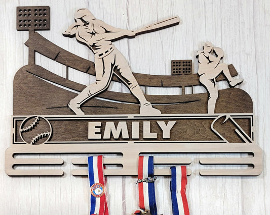 Stadium Series Sports Medal Holder (Customizable)