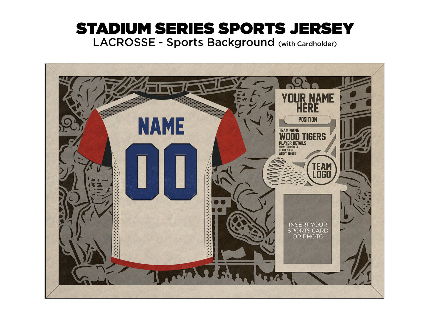 Stadium Series Jersey-Lacrosse (Customizable)