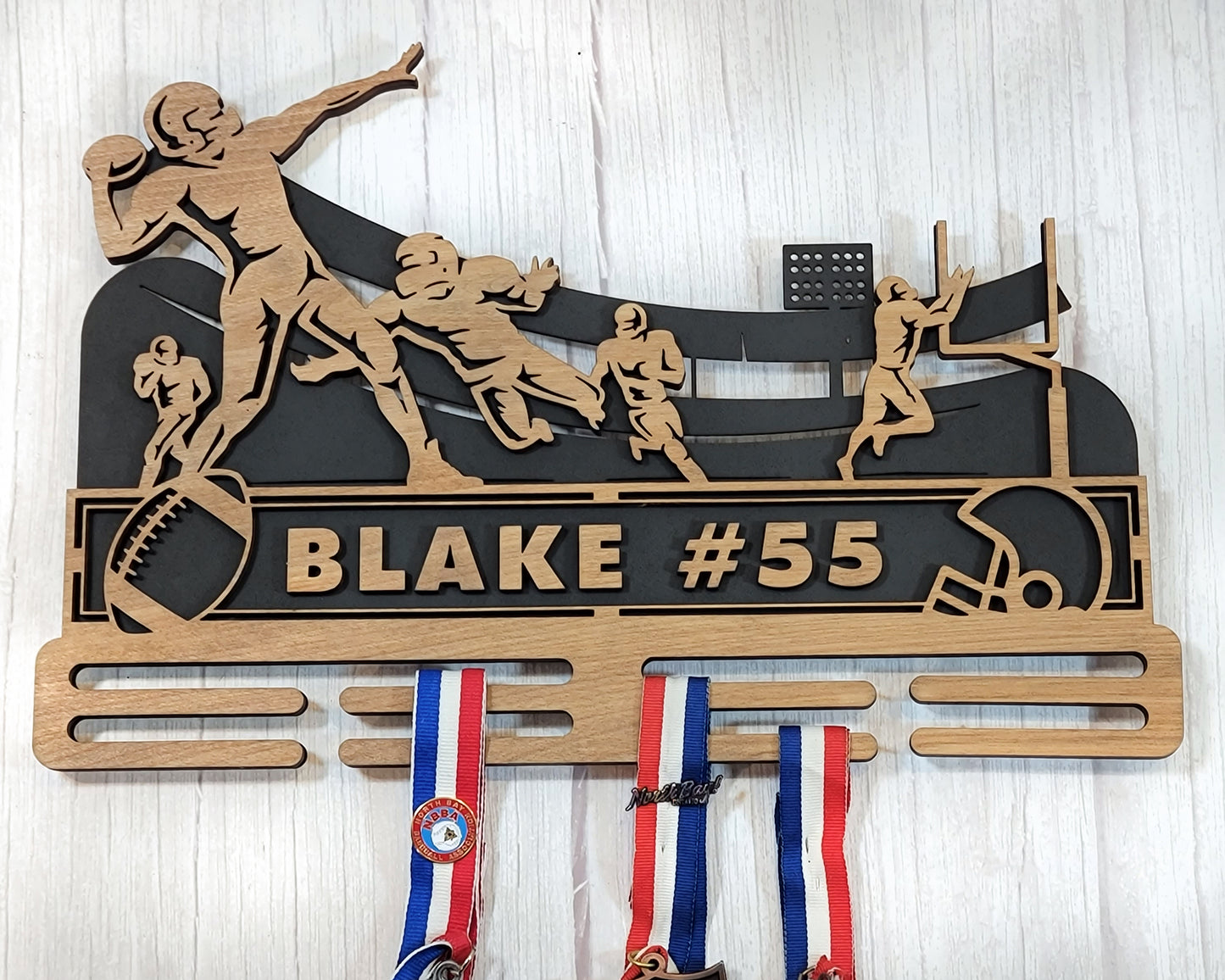 Stadium Series Sports Medal Holder (Customizable)