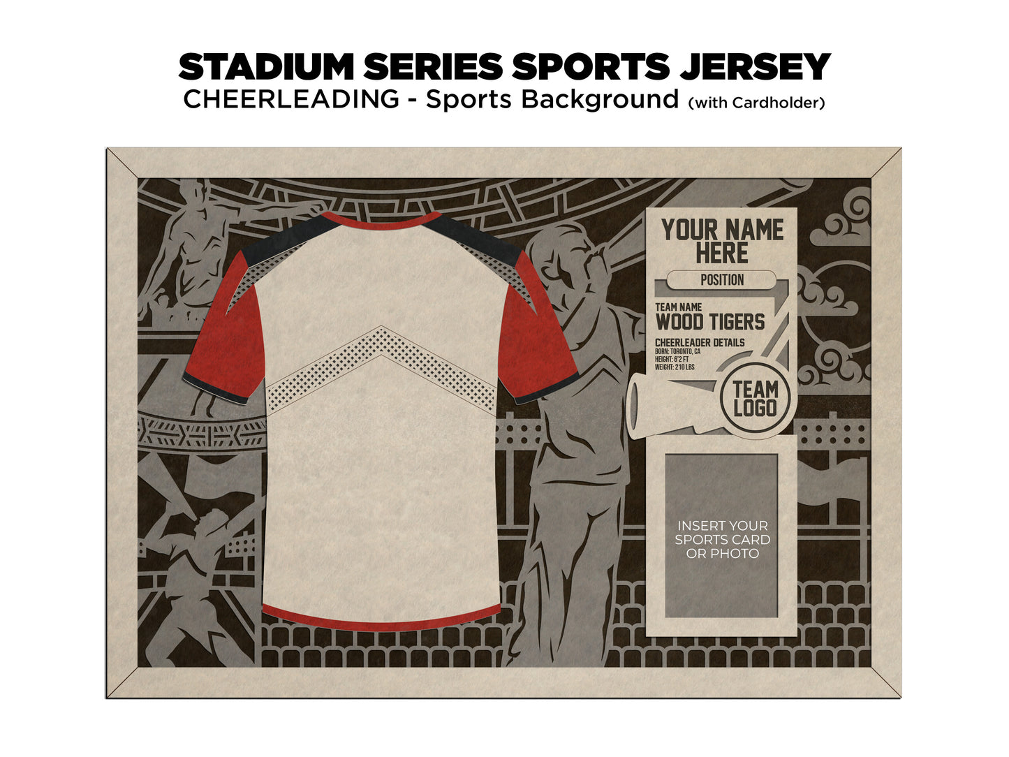 Stadium Series Jersey-Cheerleading (Customizable)