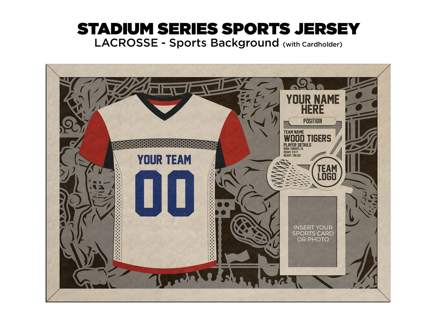 Stadium Series Jersey-Lacrosse (Customizable)