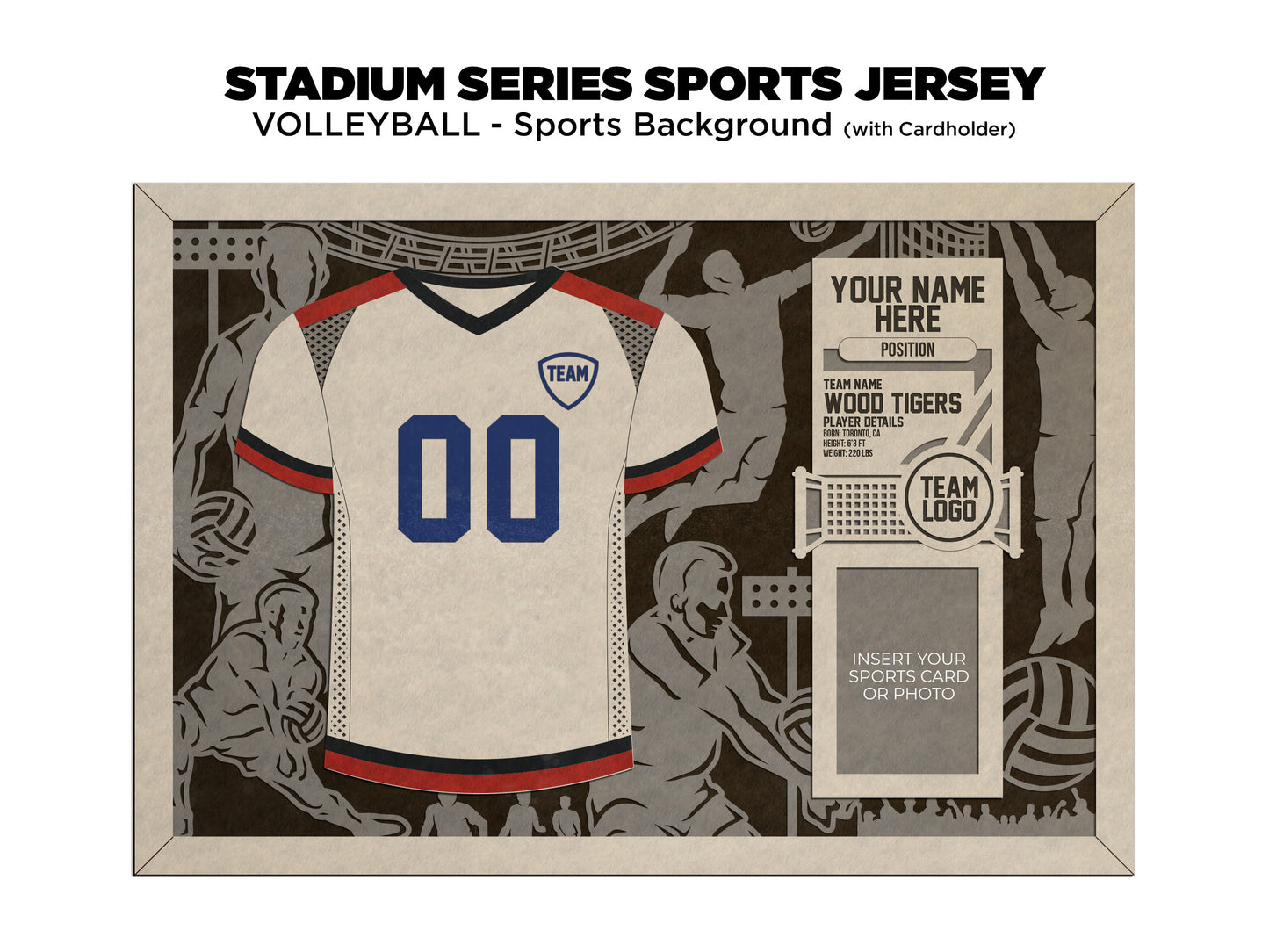 Stadium Series Jersey-Volleyball (Customizable)