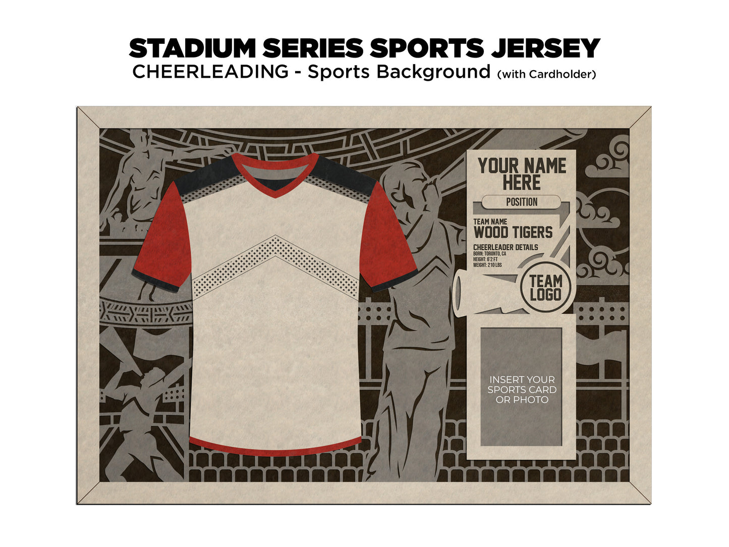 Stadium Series Jersey-Cheerleading (Customizable)