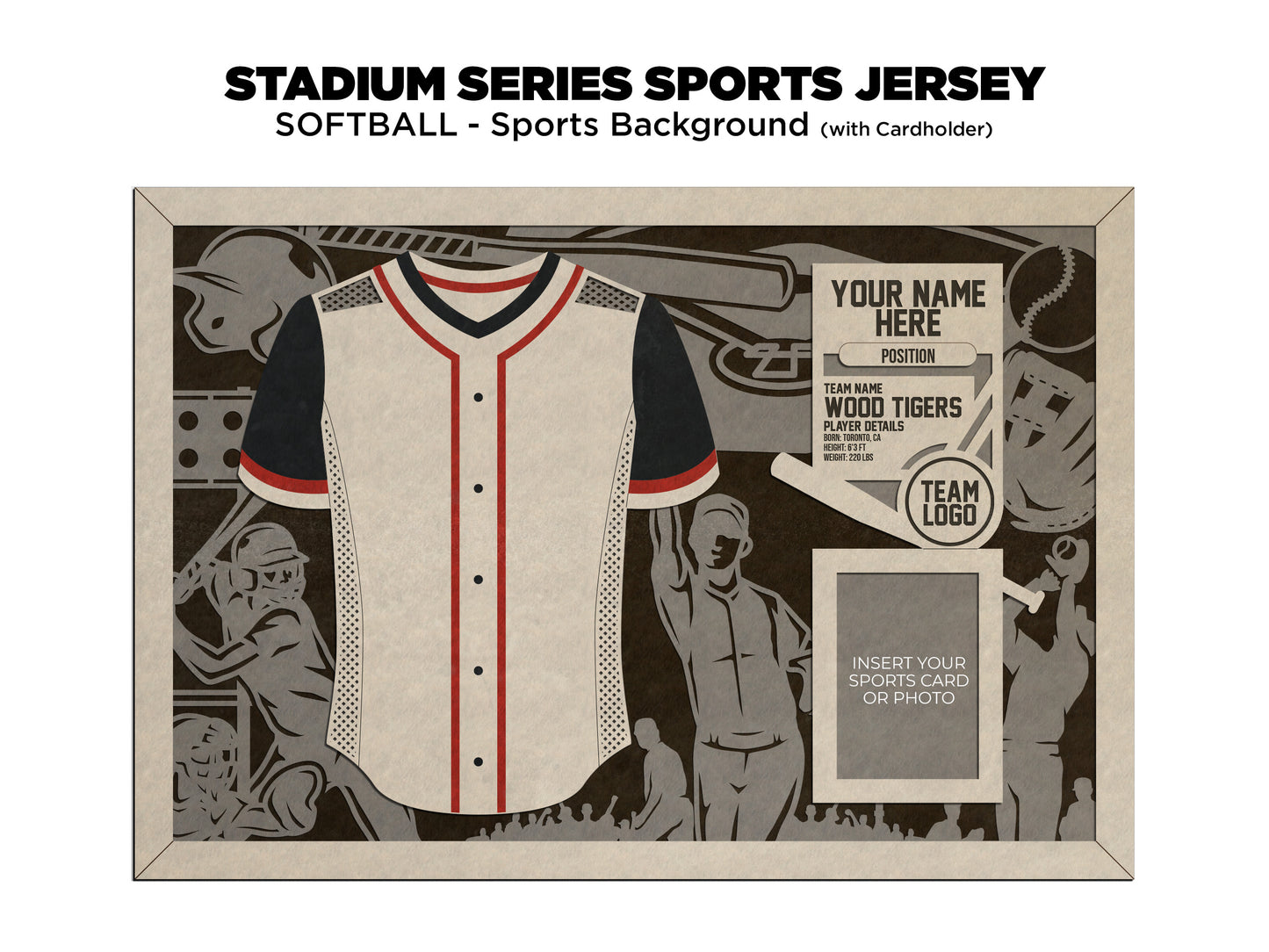 Stadium Series Jersey-Softball (Customizable)