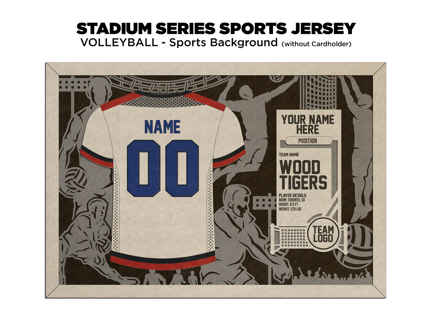 Stadium Series Jersey-Volleyball (Customizable)