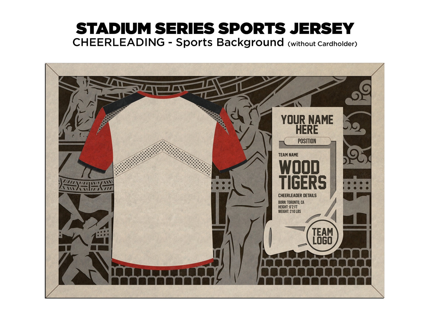 Stadium Series Jersey-Cheerleading (Customizable)